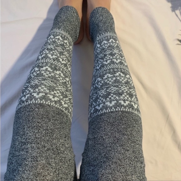 NWOT, Garage clothing heather grey/white legging, size XS, high waisted - Picture 7 of 8